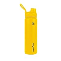 Aqua Flask 22 oz (650ml), Vacuum Insulated Water Bottle - Hot/Cold